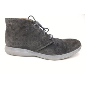 Cole Haan Grand.OS Tour Mens Size 9 M Gray Suede Chukka Ankle Boots C26184